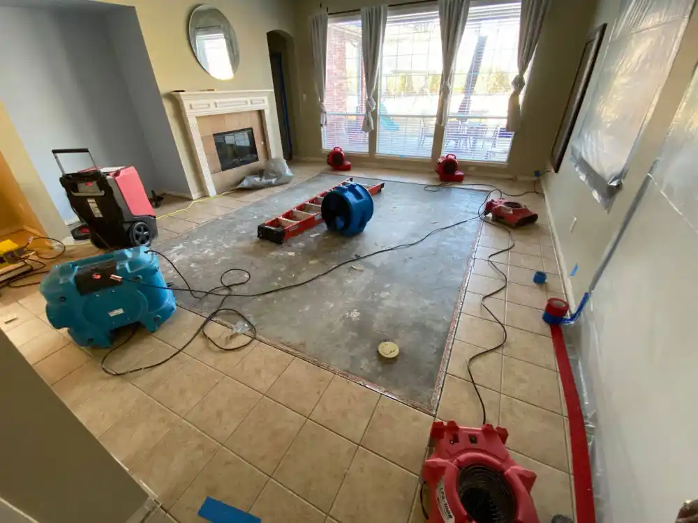 water damage restoration service Long Hill